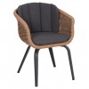 ΠΟΛΥΘΡΟΝΑ VICTUS ΑΛΟΥΜΙΝΙΟ & ΜΑΞΙΛΑΡΙΑ ΓΚΡΙ-TWIST WICKER 59x68.5x75Yεκ ΠΟΛΥΘΡΟΝΑ VICTUS ΑΛΟΥΜΙΝΙΟ & ΜΑΞΙΛΑΡΙΑ ΓΚΡΙ-TWIST WICKER 59x68.5x75Yεκ