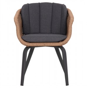 ΠΟΛΥΘΡΟΝΑ VICTUS ΑΛΟΥΜΙΝΙΟ & ΜΑΞΙΛΑΡΙΑ ΓΚΡΙ-TWIST WICKER 59x68.5x75Yεκ ΠΟΛΥΘΡΟΝΑ VICTUS ΑΛΟΥΜΙΝΙΟ & ΜΑΞΙΛΑΡΙΑ ΓΚΡΙ-TWIST WICKER 59x68.5x75Yεκ