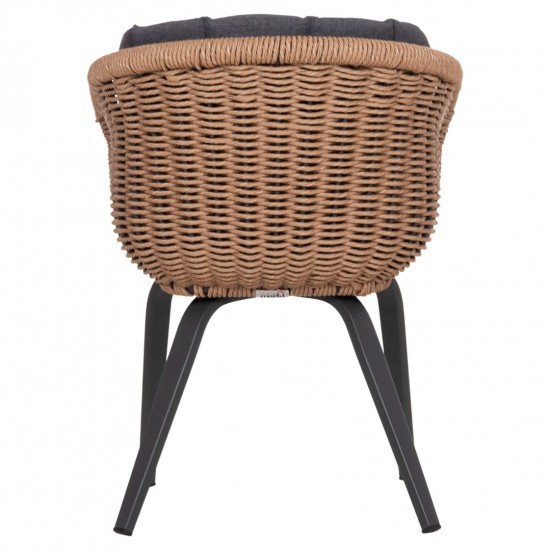 ΠΟΛΥΘΡΟΝΑ VICTUS ΑΛΟΥΜΙΝΙΟ & ΜΑΞΙΛΑΡΙΑ ΓΚΡΙ-TWIST WICKER 59x68.5x75Yεκ ΠΟΛΥΘΡΟΝΑ VICTUS ΑΛΟΥΜΙΝΙΟ & ΜΑΞΙΛΑΡΙΑ ΓΚΡΙ-TWIST WICKER 59x68.5x75Yεκ