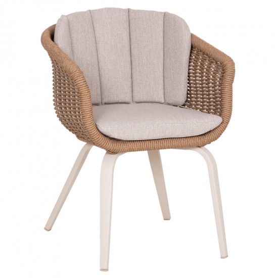 ΠΟΛΥΘΡΟΝΑ VICTUS ΑΛΟΥΜΙΝΙΟ & ΜΑΞΙΛΑΡΙΑ ΜΠΕΖ-TWIST WICKER 59x68.5x75Yεκ ΠΟΛΥΘΡΟΝΑ VICTUS ΑΛΟΥΜΙΝΙΟ & ΜΑΞΙΛΑΡΙΑ ΜΠΕΖ-TWIST WICKER 59x68.5x75Yεκ