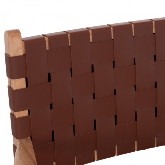 ΠΟΛΥΘΡΟΝΑ FELIPE ΤΟΟΝ ΞΥΛΟ ΜΕ PU ΚΑΦΕ 61x59x86Y εκ.