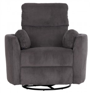 ΠΟΛΥΘΡΟΝΑ ΘΗΛΑΣΜΟΥ/RELAX VELMORA ΓΚΡΙ ΚΟΤΛΕ ΥΦΑΣΜΑ 100x90x100Υεκ