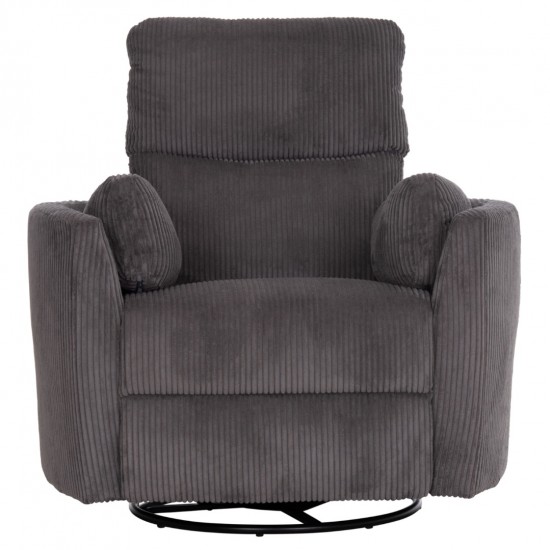 ΠΟΛΥΘΡΟΝΑ ΘΗΛΑΣΜΟΥ/RELAX VELMORA ΓΚΡΙ ΚΟΤΛΕ ΥΦΑΣΜΑ 100x90x100Υεκ