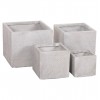 ΣΕΤ 4ΤΜΧ ΓΛΑΣΤΡΕΣ ΤΕΤΡΑΓΩΝΕΣ GARDENER FIBERCLAY ΓΚΡΙ CEMENT 37x37x31.5Υεκ. ΣΕΤ 4ΤΜΧ ΓΛΑΣΤΡΕΣ ΤΕΤΡΑΓΩΝΕΣ GARDENER FIBERCLAY ΓΚΡΙ CEMENT 37x37x31.5Υεκ.