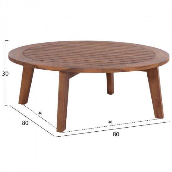 ΣΕΤ ΣΑΛΟΝΙ ΕΞΩΤ.ΧΩΡΟΥ 4TMX HARRA  ΞΥΛΟ ΑΚΑΚΙΑΣ ΦΥΣΙΚΟ--ΜΑΞΙΛΑΡΙΑ ΛΕΥΚΑ