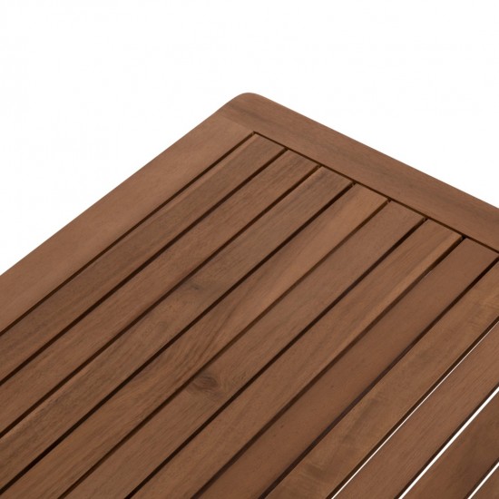 ΣΕΤ ΣΑΛΟΝΙ ΓΩΝΙΑ ΕΞΩΤΕΡΙΚΟΥ  ΧΩΡΟΥ 3ΤΜΧ SANJI ΞΥΛΟ ΑΚΑΚΙΑΣ-ΑΛΟΥΜΙΝΙΟ-ΣΧΟΙΝΙ