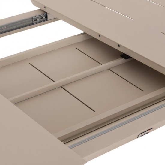 ΣΕΤ ΤΡΑΠΕΖΑΡΙΑΣ ΕΞΩΤΕΡΙΚΟΥ ΧΩΡΟΥ 6 ΘΕΣΕΩΝ ELARA ΜΠΕΖ ΑΛΟΥΜΙΝΙΟ-ΕΠΕΚΤΕΙΝΟΜΕΝΟ ΤΡΑΠΕΖΙ