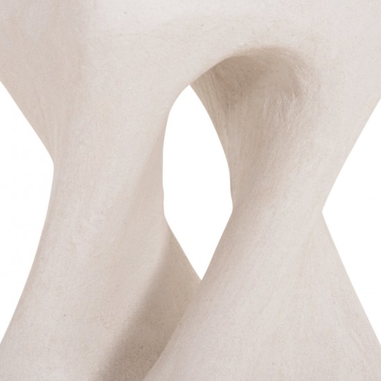 ΣΚΑΜΠΟ ΤΕΤΡΑΓΩΝΟ SANTORINI ΠΟΛΥΡΗΤΙΝΗ--ΥΠΟΛΕΥΚΟ ΧΡΩΜΑ 30x30x45Yεκ