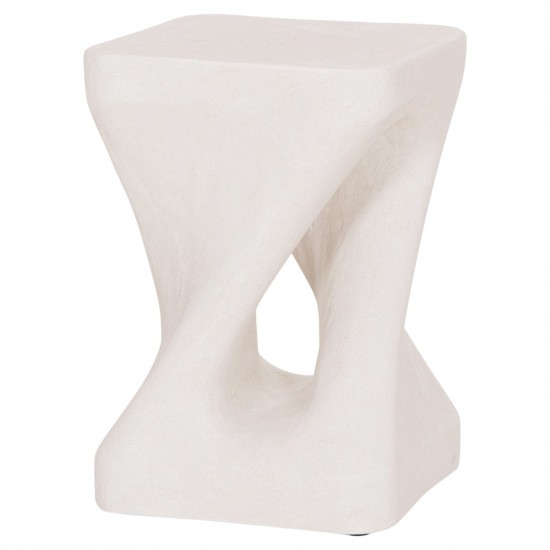 ΣΚΑΜΠΟ ΤΕΤΡΑΓΩΝΟ SANTORINI ΠΟΛΥΡΗΤΙΝΗ--ΥΠΟΛΕΥΚΟ ΧΡΩΜΑ 30x30x45Yεκ