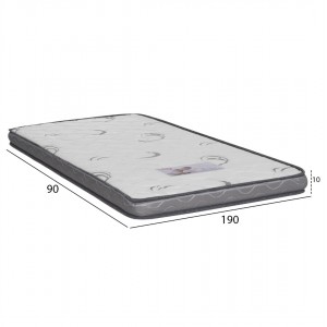 ΣΤΡΩΜΑ ΑΦΡΟΥ TRICO ΛΕΥΚΟ 90x190x10(πάχος)εκ. ΣΤΡΩΜΑ ΑΦΡΟΥ TRICO ΛΕΥΚΟ 90x190x10(πάχος)εκ.