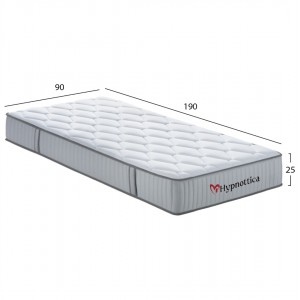 ΣΤΡΩΜΑ ΜΟΝΟ HYPNOTTICA POCKET SPRINGS--ΛΕΥΚΟ 90x190x25Υεκ. ΣΤΡΩΜΑ ΜΟΝΟ HYPNOTTICA POCKET SPRINGS--ΛΕΥΚΟ 90x190x25Υεκ.