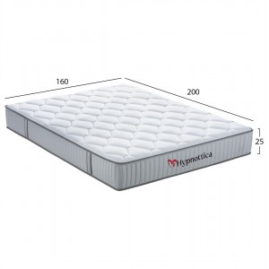 ΣΤΡΩΜΑ ΥΠΕΡΔΙΠΛΟ HYPNOTTICA POCKET SPRINGS--ΛΕΥΚΟ 160x200x25Υεκ. ΣΤΡΩΜΑ ΥΠΕΡΔΙΠΛΟ HYPNOTTICA POCKET SPRINGS--ΛΕΥΚΟ 160x200x25Υεκ.