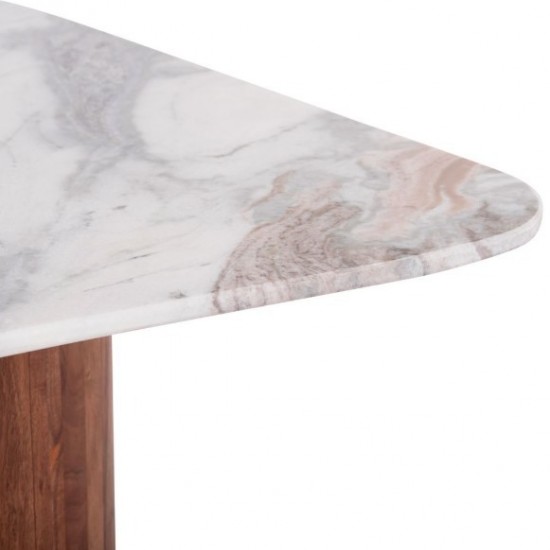 ΤΡΑΠΕΖΙ ΣΑΛΟΝΙΟΥ ΤΕΤΡΑΓΩΝΟ VOLTI ΓΚΡΙ ΜΑΡΜΑΡO-ΞΥΛΟ ΑΚΑΚΙΑΣ 100.5x100.5x40Υεκ