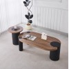 ΤΡΑΠΕΖΑΚΙ ΣΤΡΟΓΓΥΛΟ ΒΟΗΘΗΤΙKΟ OVALON MDF TOP ΚΑΡΥΔΙ & ΒΑΣΗ ΜΑΥΡΗ Φ45x50Υεκ ΤΡΑΠΕΖΑΚΙ ΣΤΡΟΓΓΥΛΟ ΒΟΗΘΗΤΙKΟ OVALON MDF TOP ΚΑΡΥΔΙ & ΒΑΣΗ ΜΑΥΡΗ Φ45x50Υεκ