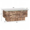 ΤΡΑΠΕΖΙ ΣΑΛΟΝΙΟΥ ΟΡΘΟΓΩΝΙΟ SPARROW DRIFTWOOD--ΓΥΑΛΙ 105x45x47Υεκ. ΤΡΑΠΕΖΙ ΣΑΛΟΝΙΟΥ ΟΡΘΟΓΩΝΙΟ SPARROW DRIFTWOOD--ΓΥΑΛΙ 105x45x47Υεκ.