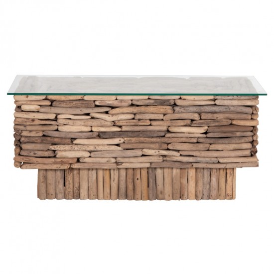 ΤΡΑΠΕΖΙ ΣΑΛΟΝΙΟΥ ΟΡΘΟΓΩΝΙΟ SPARROW DRIFTWOOD--ΓΥΑΛΙ 105x45x47Υεκ. ΤΡΑΠΕΖΙ ΣΑΛΟΝΙΟΥ ΟΡΘΟΓΩΝΙΟ SPARROW DRIFTWOOD--ΓΥΑΛΙ 105x45x47Υεκ.