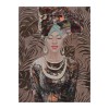 JUNGLE LADY ΠΙΝΑΚΑΣ ΔΙΑΚΟΣΜΗΣΗΣ 76x100x4cm ΚΑΜΒΑΣ ΠΟΛΥΧΡΩΜΟ ΞΥΛΟ