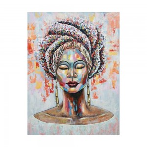 BAHIYA ΠΙΝΑΚΑΣ ΔΙΑΚΟΣΜΗΣΗΣ 90x120x4cm ΚΑΜΒΑΣ ΠΟΛΥΧΡΩΜΟ