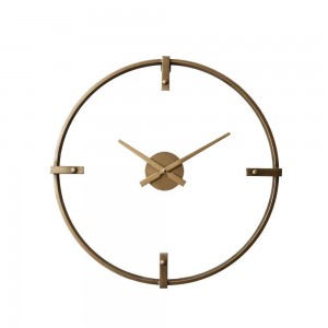 VETRO ΡΟΛΟΪ ΤΟΙΧΟΥ 60x60x5cm ΜΕΤΑΛΛΟ ΔΙΑΦΑΝΟ ΧΡΥΣΟ