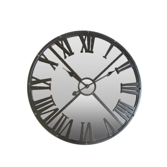 SPEGEL ΡΟΛΟΪ ΤΟΙΧΟΥ 70x70x5cm ΜΕΤΑΛΛΟ ΑΝΘΡΑΚΙ ΚΑΘΡΕΠΤΗΣ