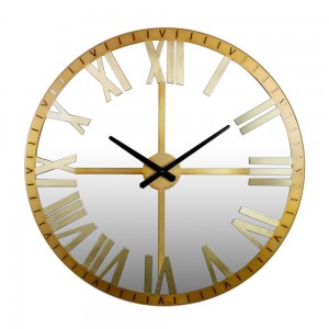 IDOLE GOLD ΡΟΛΟΪ ΤΟΙΧΟΥ 60x60x6cm ΜΕΤΑΛΛΟ ΧΡΥΣΟ ΚΑΘΡΕΠΤΗΣ