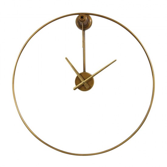 CICLO ΡΟΛΟΪ ΤΟΙΧΟΥ 60x60x10cm ΜΕΤΑΛΛΟ ΧΡΥΣΟ