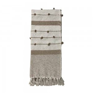 SAND ΡΙΧΤΑΡΙ ΔΙΑΚΟΣΜΗΤΙΚΟ 125x150cm ΒΑΜΒΑΚΙ CARAMEL ΜΠΕΖ