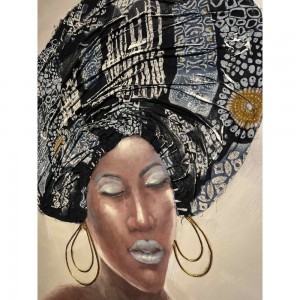 MAVAZ ΠΙΝΑΚΑΣ ΔΙΑΚΟΣΜΗΣΗΣ 100x100x3cm ΚΑΜΒΑΣ ΠΟΛΥΧΡΩΜΟ ΞΥΛΟ