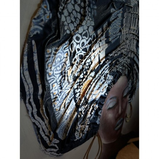 MAVAZ ΠΙΝΑΚΑΣ ΔΙΑΚΟΣΜΗΣΗΣ 100x100x3cm ΚΑΜΒΑΣ ΠΟΛΥΧΡΩΜΟ ΞΥΛΟ