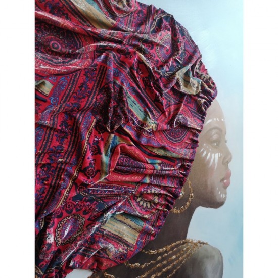 RIETA ΠΙΝΑΚΑΣ ΔΙΑΚΟΣΜΗΣΗΣ 100x100x3cm ΚΑΜΒΑΣ ΠΟΛΥΧΡΩΜΟ ΞΥΛΟ