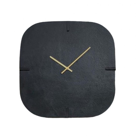 SIMPLE ΡΟΛΟΪ ΤΟΙΧΟΥ 50x50x1cm ΑΛΟΥΜΙΝΙΟ ΜΑΥΡΟ