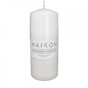 POUDRE C ΚΕΡΙ ΑΡΩΜΑΤΙΚΟ 7x7x18cm ΚΕΡΙ ΛΕΥΚΟ