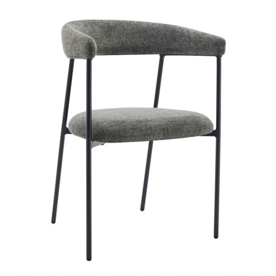 ECLIPSE ΚΑΡΕΚΛΑ ΓΚΡΙ 52x51x83cm