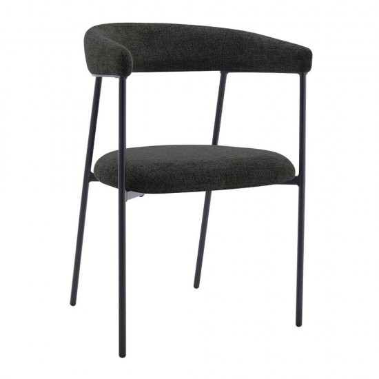 ECLIPSE ΚΑΡΕΚΛΑ ΜΑΥΡΟ 52x51x83cm