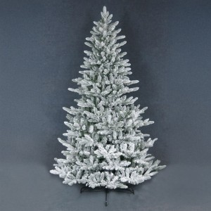 IMPERIAL EVERGREEN ΧΡΙΣΤΟΥΓΕΝΝΙΑΤΙΚΟ ΔΕΝΤΡΟ ΧΙΟΝΙΣΜΕΝΟ 125x125x180cm PE/PVC ΠΡΑΣΙΝΟ ΛΕΥΚΟ