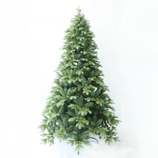 NATALE PINE ΧΡΙΣΤΟΥΓΕΝΝΙΑΤΙΚΟ ΔΕΝΤΡΟ 130x130x210cm PE/PVC ΓΚΡΙ ΠΡΑΣΙΝΟ