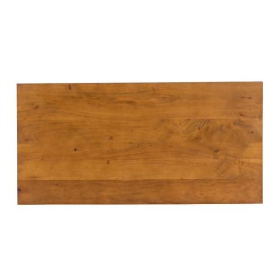 WIRE COFFEE TABLE ΚΑΡΥΔΙ ΜΑΥΡΟ 120x60x40