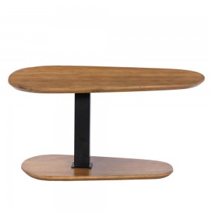 LEVEL COFFEE TABLE ΚΑΡΥΔΙ ΜΑΥΡΟ 95x65x48