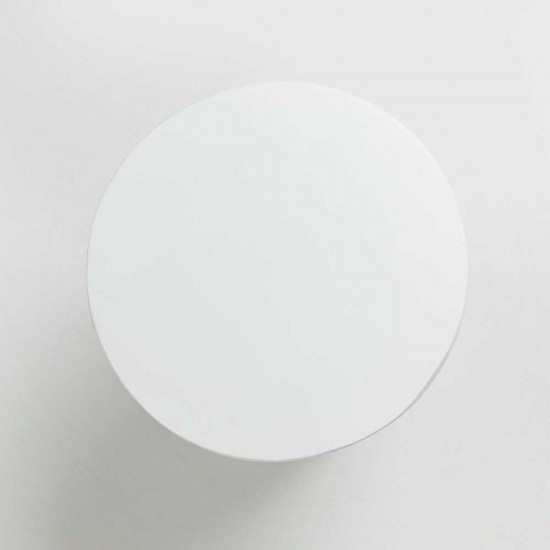 LITHOS HANDLE SIDE TABLE ΛΕΥΚΟ 36.5x36.5x46.5cm