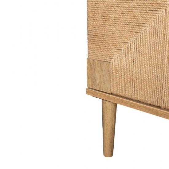 SISAL ΜΠΟΥΦΕΣ 4ΠΟΡΤΕΣ ΦΥΣΙΚΟ 160x39x78.5cm SISAL ΜΠΟΥΦΕΣ 4ΠΟΡΤΕΣ ΦΥΣΙΚΟ 160x39x78.5cm