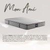 MON AMI ΣΤΡΩΜΑ 160x200cm ΓΚΡΙ 200x160x28