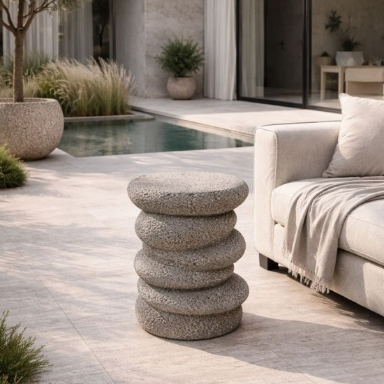 BALANCE ΣΚΑΜΠΟ STONE GREY 34x37x49.5cm BALANCE ΣΚΑΜΠΟ STONE GREY 34x37x49.5cm