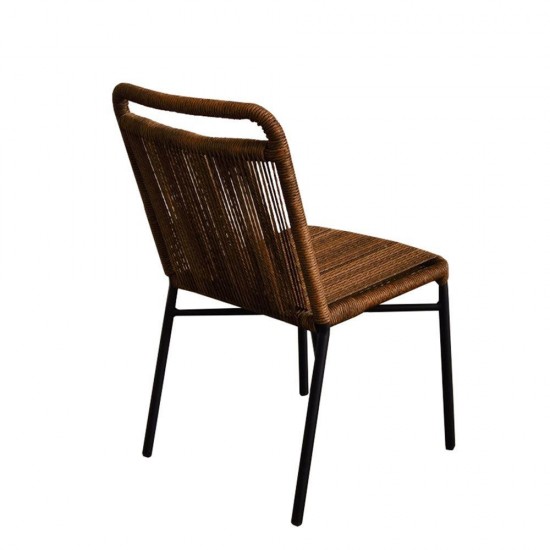 HANG ΚΑΡΕΚΛΑ ΦΥΣΙΚΟ ΣΚΟΥΡΟ 48x61xH83cm