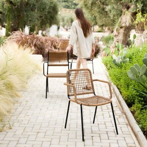 PERTH ΚΑΡΕΚΛΑ ΦΥΣΙΚΟ 55x56xH88cm