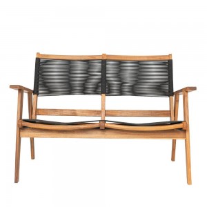 CAVO ΚΑΝΑΠΕΣ ΜΑΥΡΟ ΦΥΣΙΚΟ 120x72xH85cm