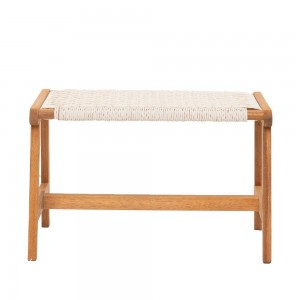 MESH ΣΚΑΜΠΩ ΛΕΥΚΟ ΦΥΣΙΚΟ 57x41xH35,5cm