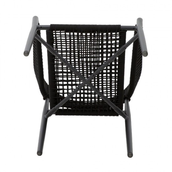 SCORPION ΠΟΛΥΘΡΟΝΑ ΜΑΥΡΟ 56x59,5xH76cm