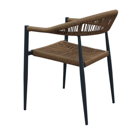 CARLA ΠΟΛΥΘΡΟΝΑ ΜΑΥΡΟ ΚΑΡΥΔΙ 56x59xH78cm