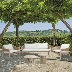 SUMATRA ΣΑΛΟΝΙ SET 1+2 ΦΥΣΙΚΟ BEIGE