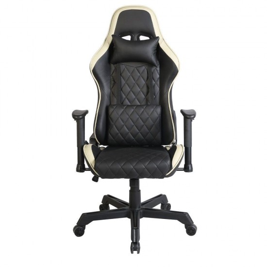 RANGER ΚΑΡΕΚΛΑ GAMING ΓΡΑΦΕΙΟΥ ΜΑΥΡΟ PURO 52x74xH128/138cm